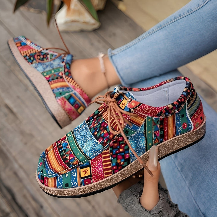 Ashlyn Prairie Loafers – Multicolor