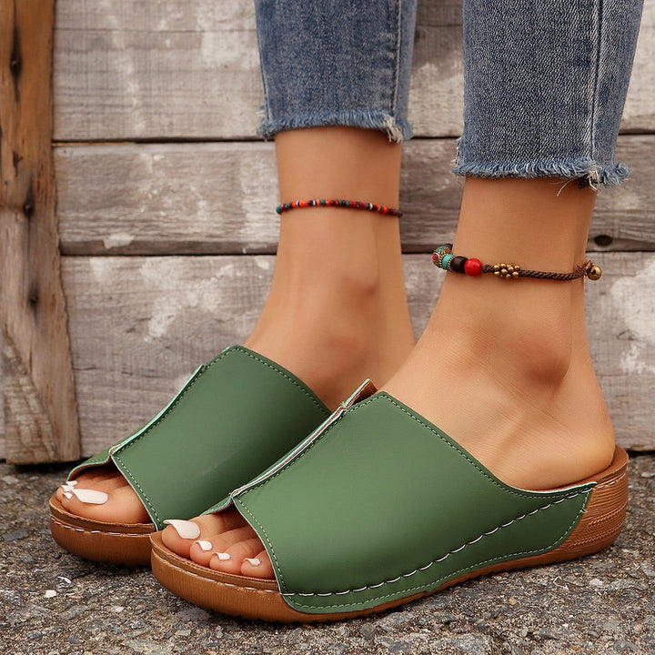 Elaina Summit Wedge Sandals by Shoevelle