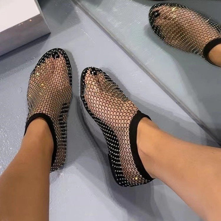 Emersyn Tahoe Mesh Slip-On Flats by Shoevelle