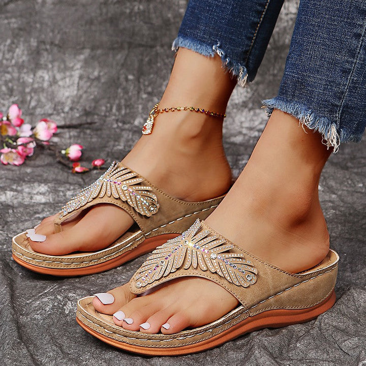 Nadia Malibu Thong Sandals by Shoevelle