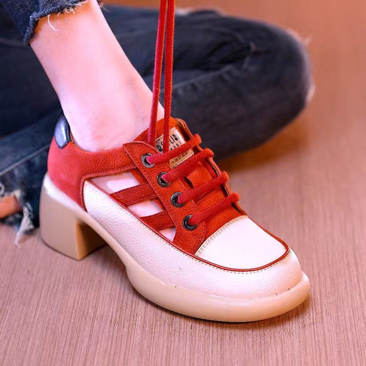 Elle Savanna Lace-Up Sandals by Shoevelle