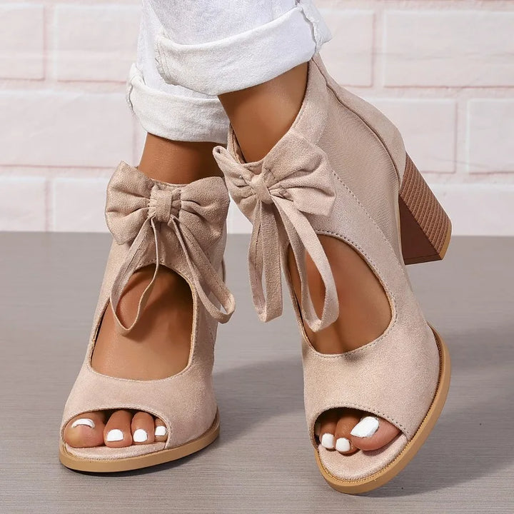 Noelle Savanna Heeled Sandals by Shoevelle
