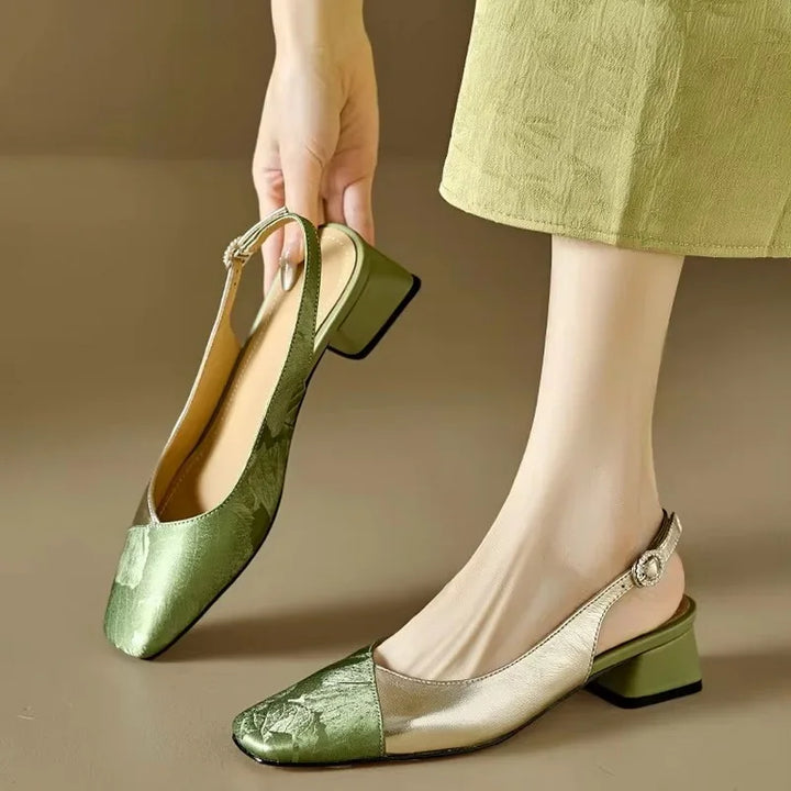 Sasha Summit Slingback Pumps by Shoevelle