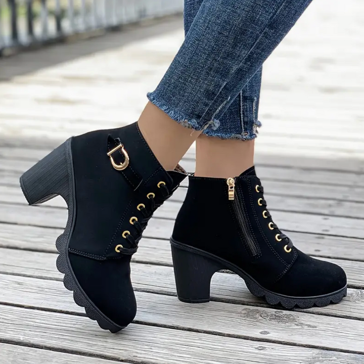 Susie Malibu Heeled Ankle Boots by Shoevelle
