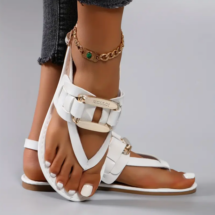 Bellamy Cypress Buckle Sandals by Shoevelle