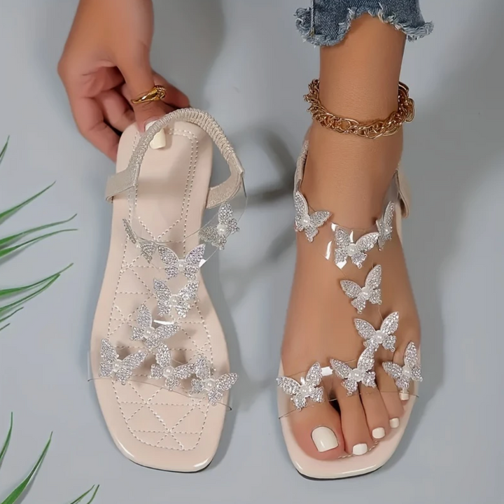 Kayla Summit Embellished Sandals by Shoevelle